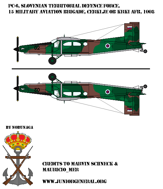 Slovenia PC-6 Aircraft