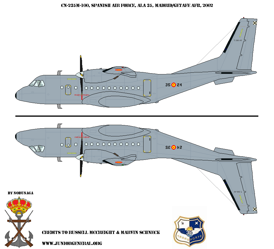 Spanish CN-235M-100 Aircraft