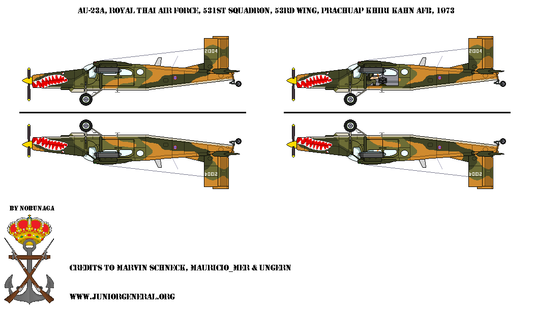 Thailand AU-23A Aircraft