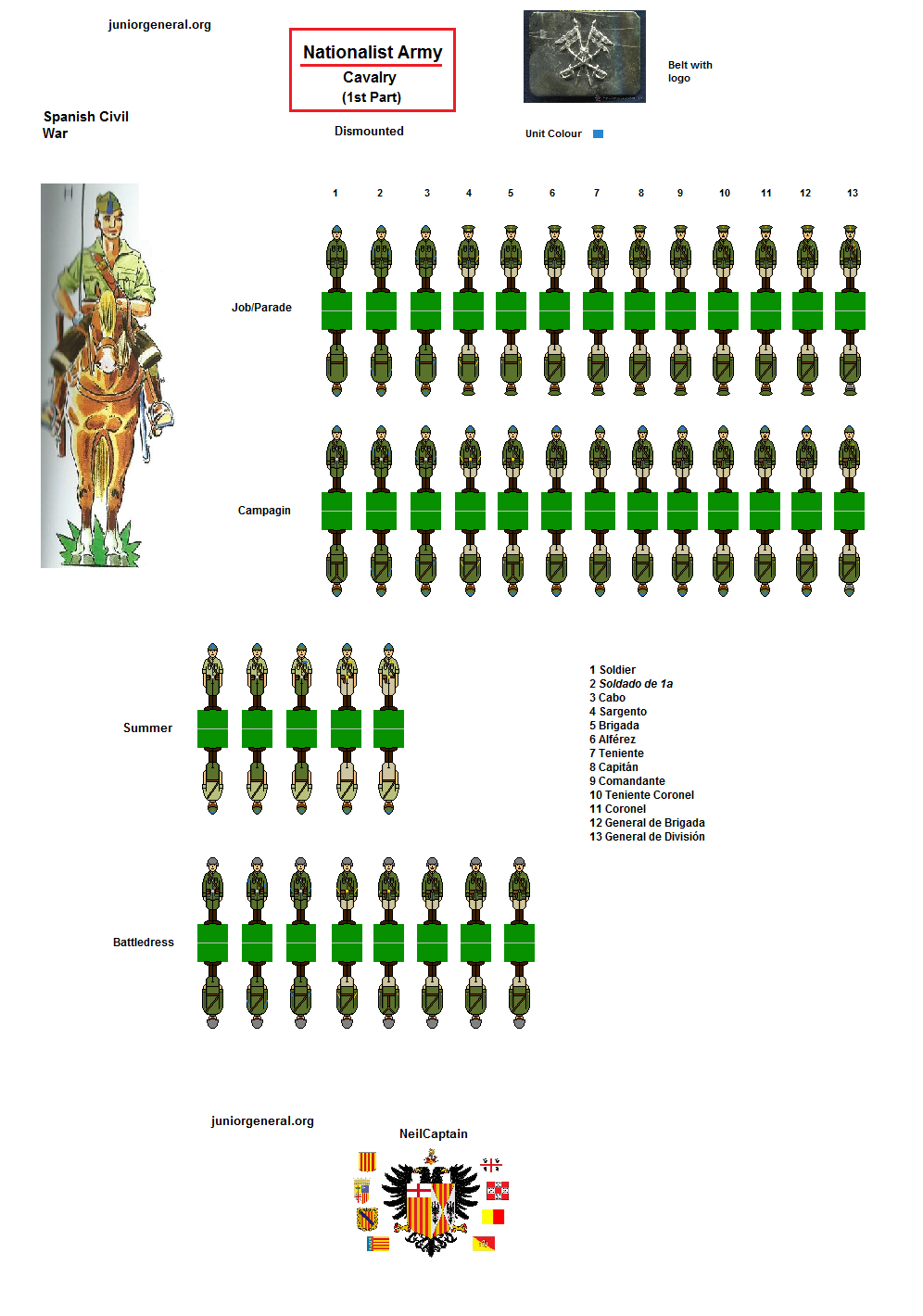 Nationalist Cavalry (Dismounted)