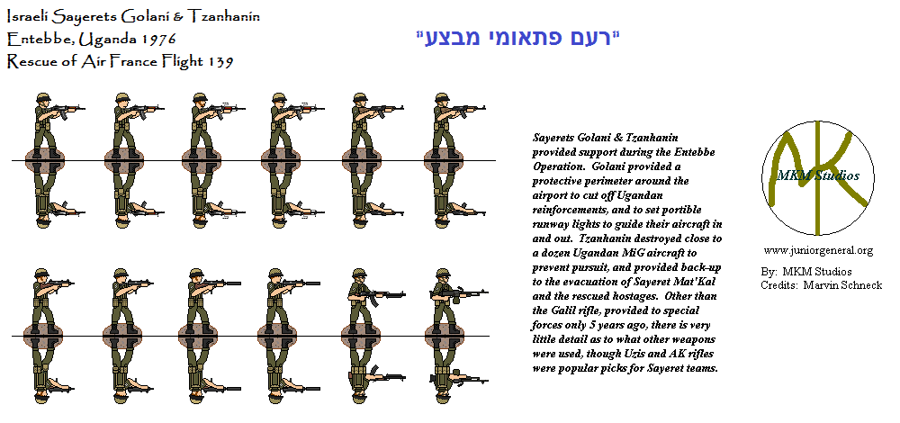 Israeli Sayeret Golani & Tzanhanin