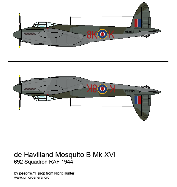 de Haviland Mosquito B Mk XVI