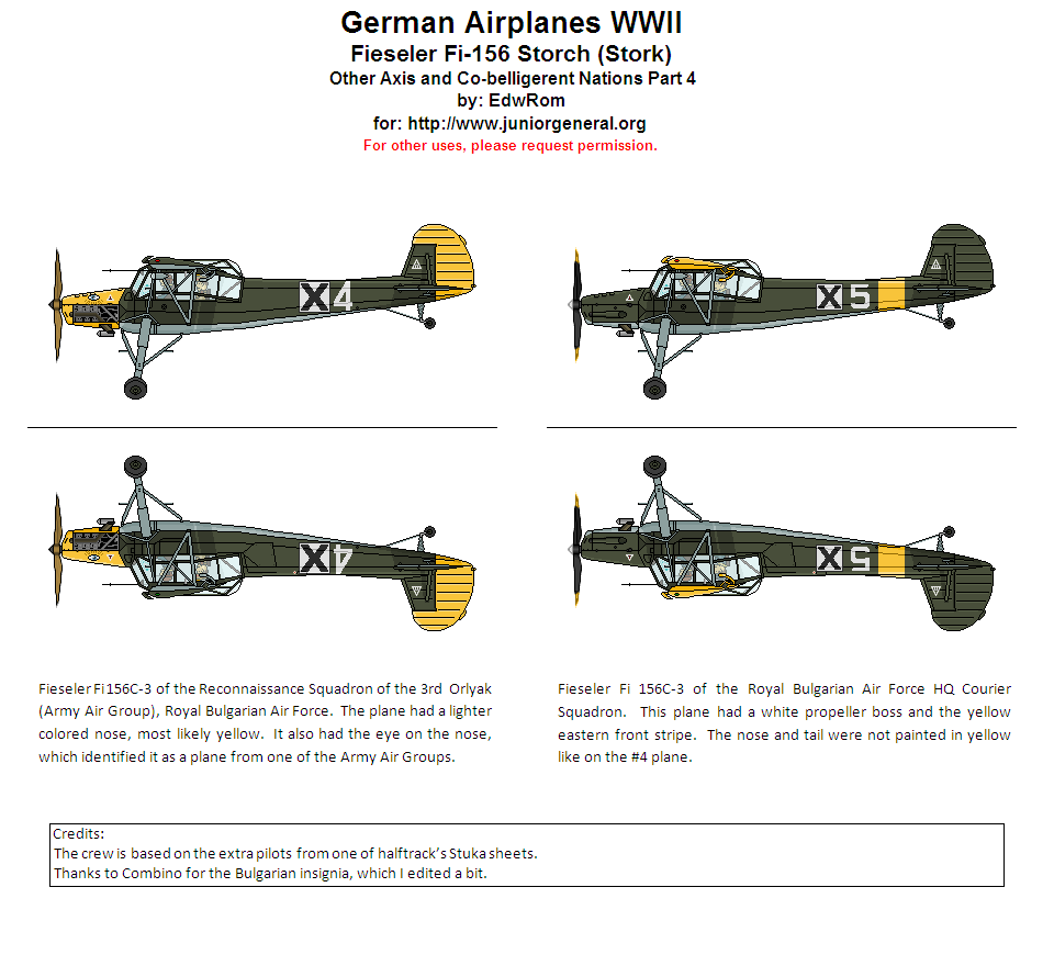 Bulgarian Fieseler Fi-156 Storch