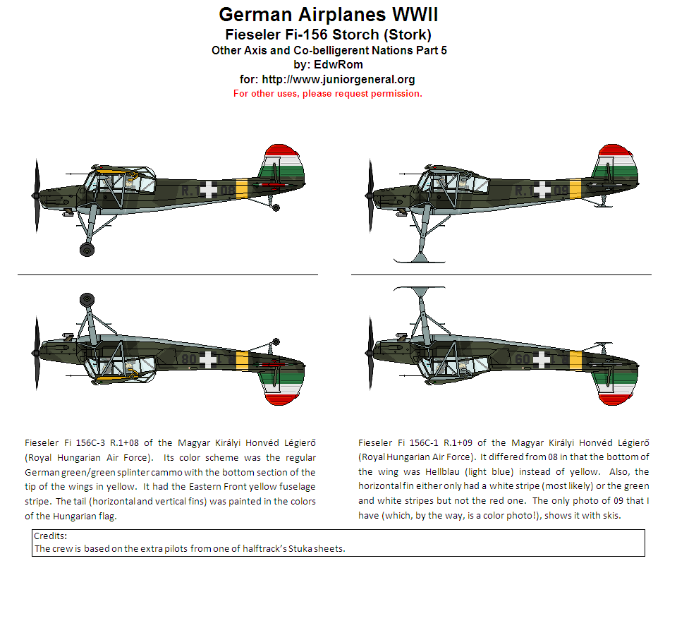 Hungarian Fieseler Fi-156 Storch
