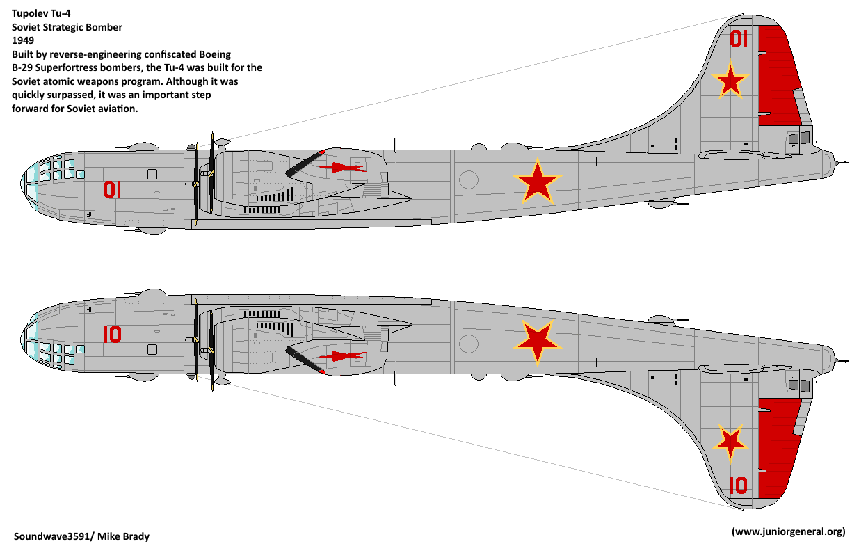Soviet Tupolev Tu-4 Bomber