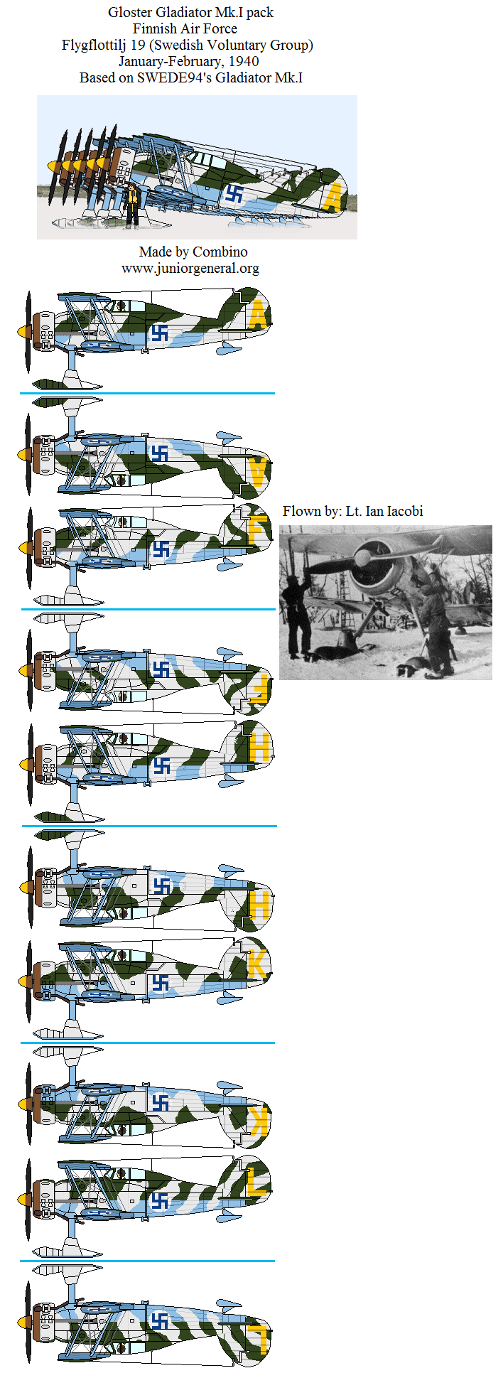 Finnish Gloster Gladiator Mk I