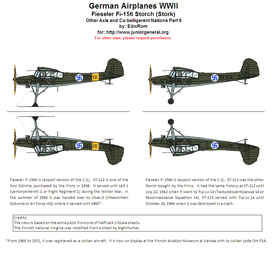 Finnish Fieseler Fi-156 Storch