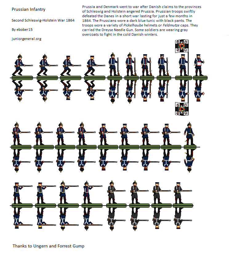 Prussian infantry (1864)