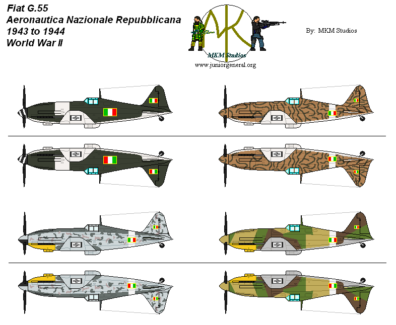Italian Fiat G. 55