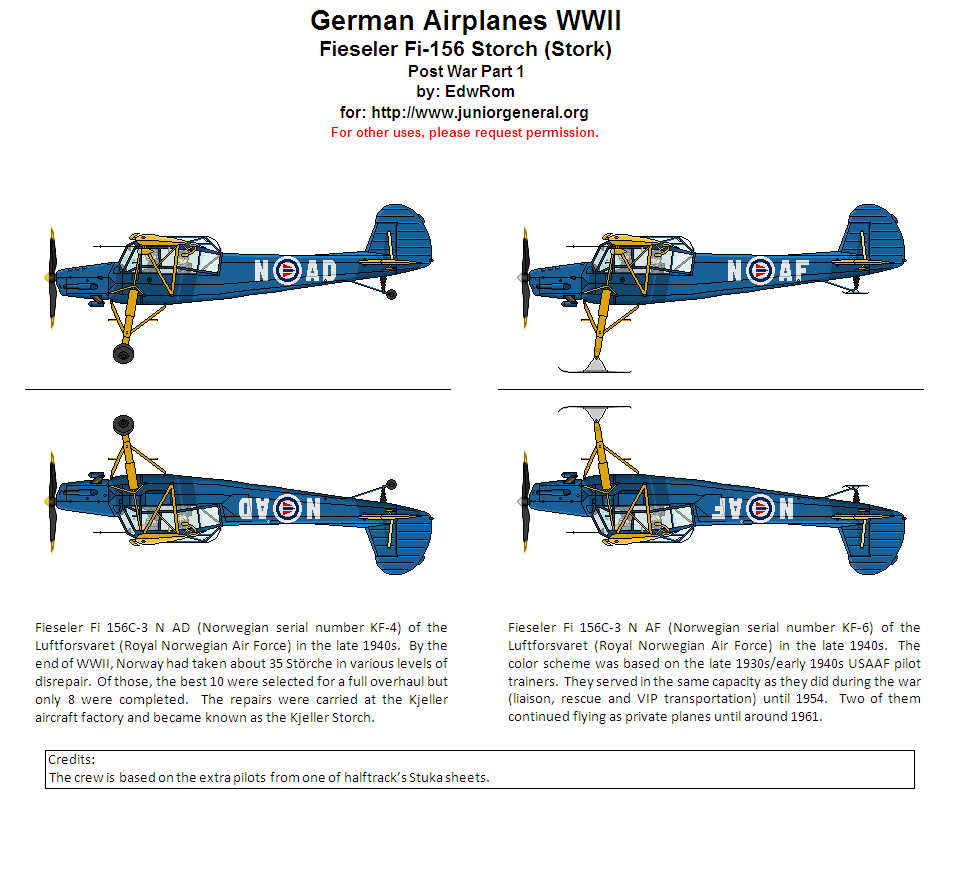 Norwegian Fieseler Fi-156 Storch