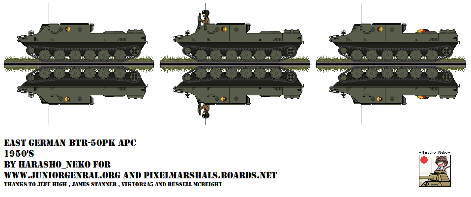 East German BTR-50PK APC