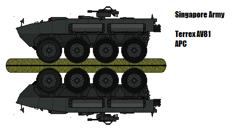 Singapore Terrex AV81 APC