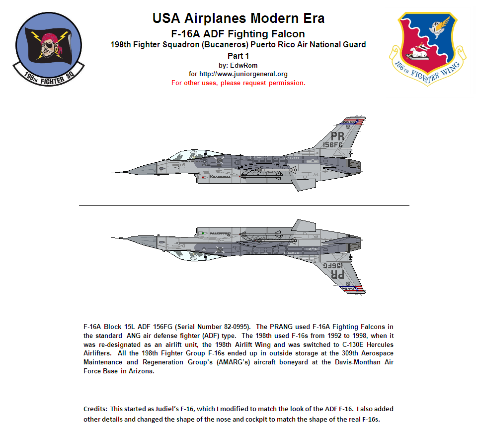 F-16A ADF Fighting Falcon