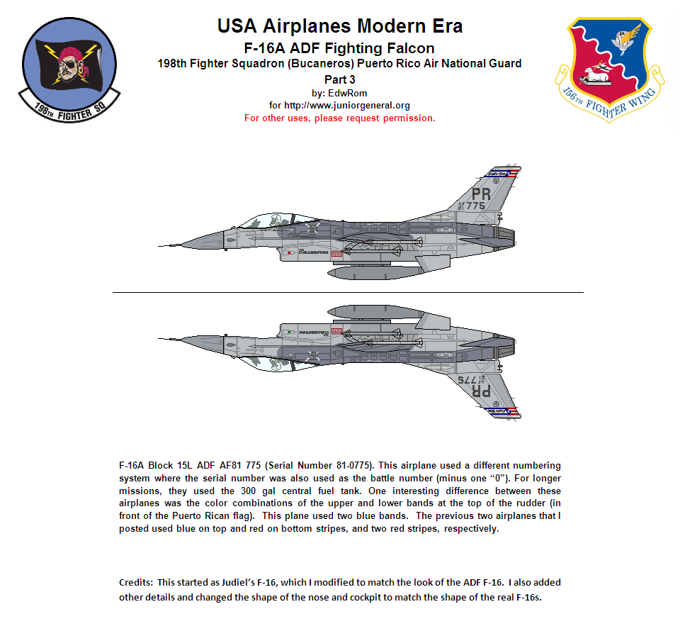 F-16A ADF Fighting Falcon