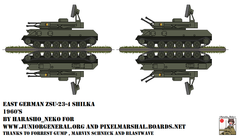 East German ZSU-23-4 Shilka