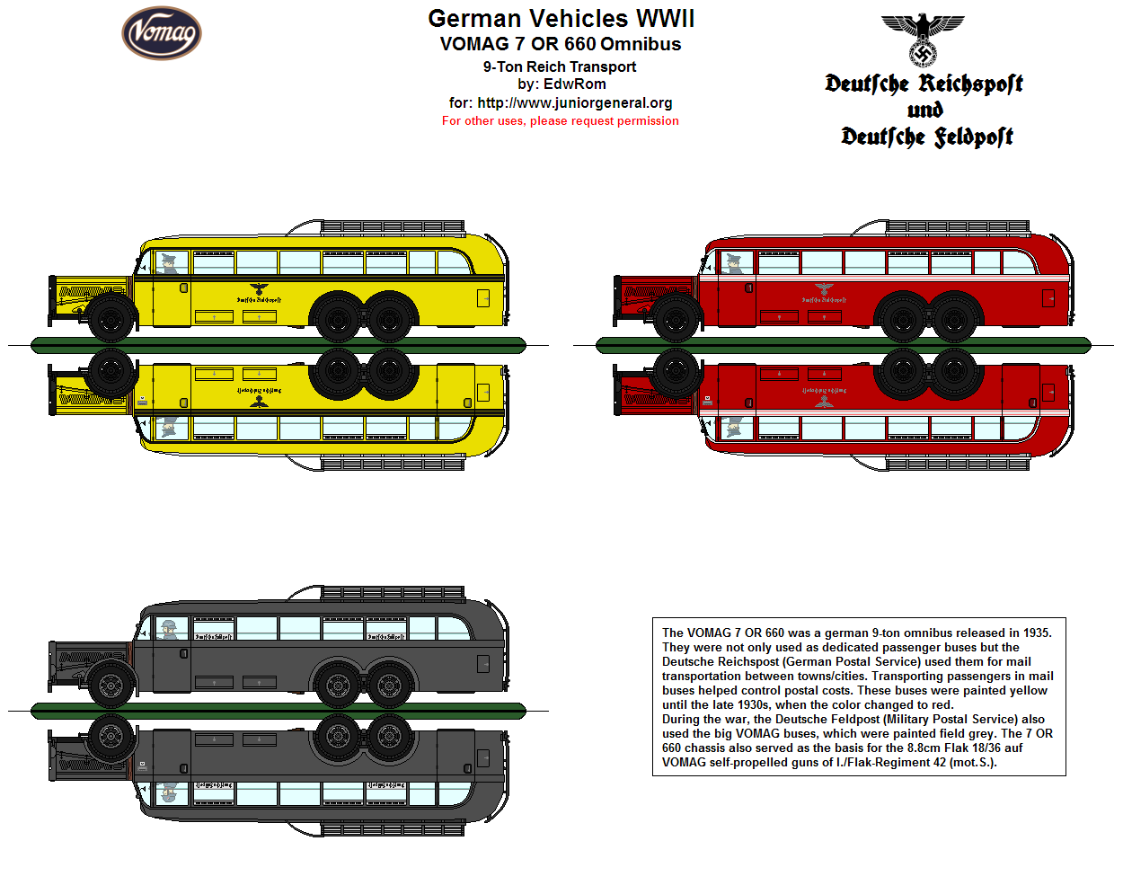 VOMAG 7 OR 660 Transport