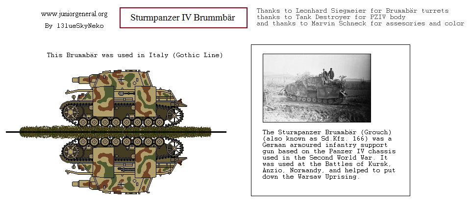 Sturmpanzer IV Brummbar