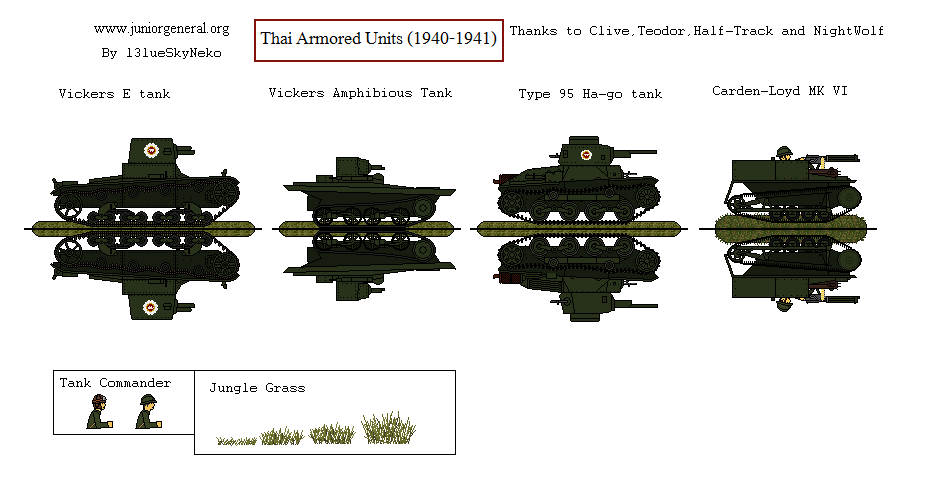 Thai Armored Units