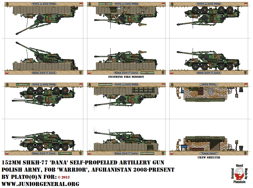 Polish 152 mm SHKH-77 SPA