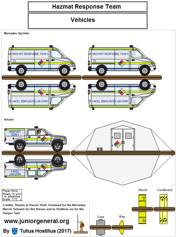 Hazmat Response Vehicles