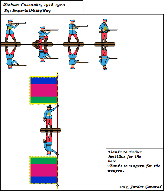 Kuban Cossacks Soldiers