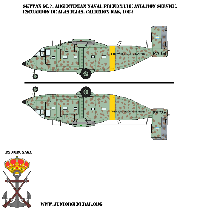 Argentine Skyvan SC 7