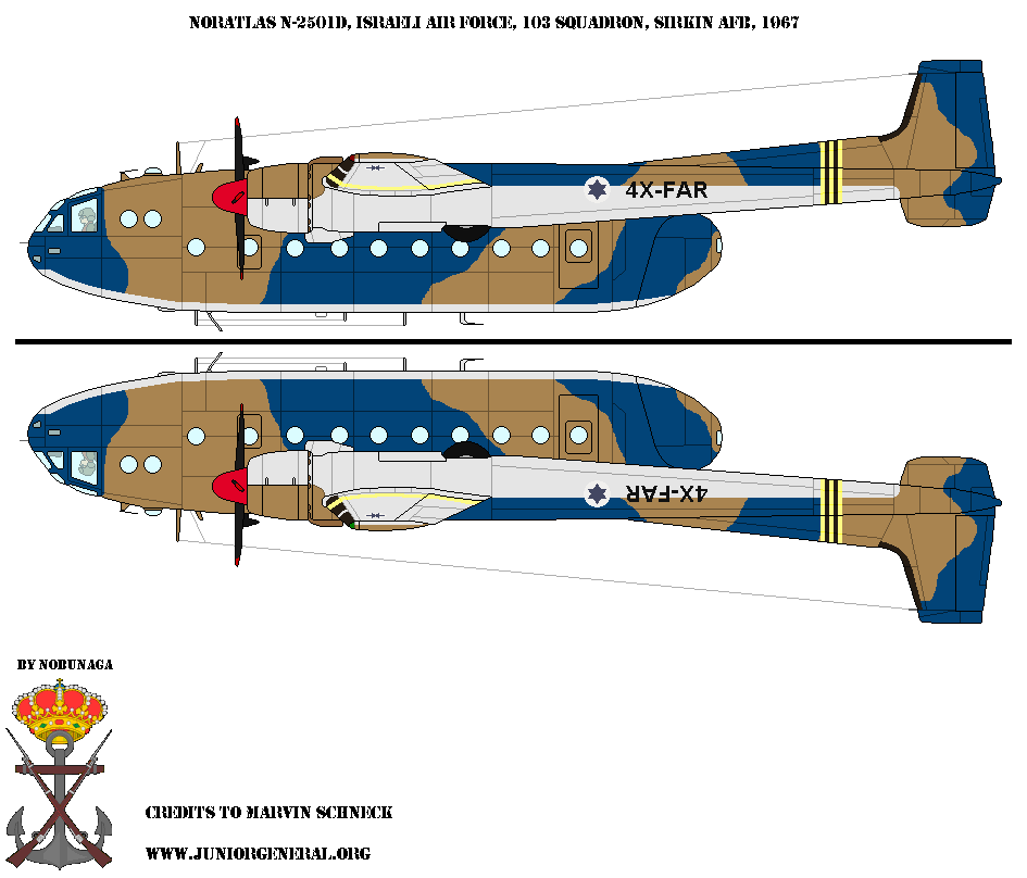 Israeli Noratlas N-2501D