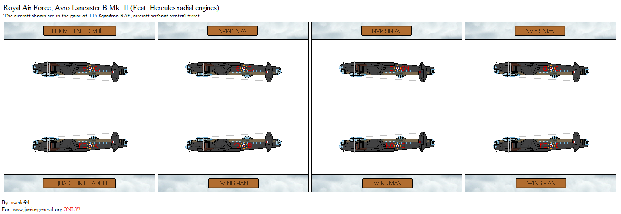 British Avro Lancaster B Mk II