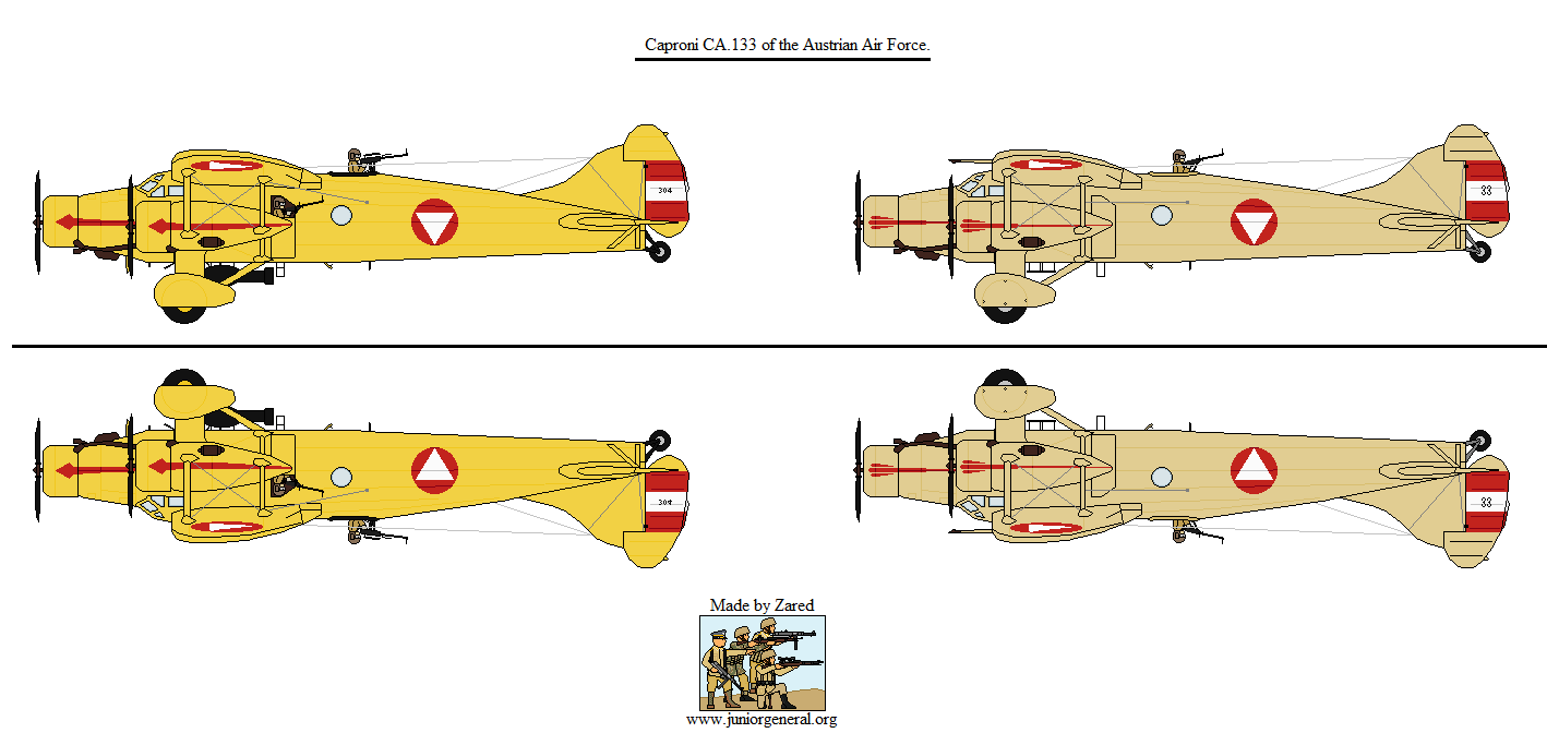 Austrian Caproni CA133