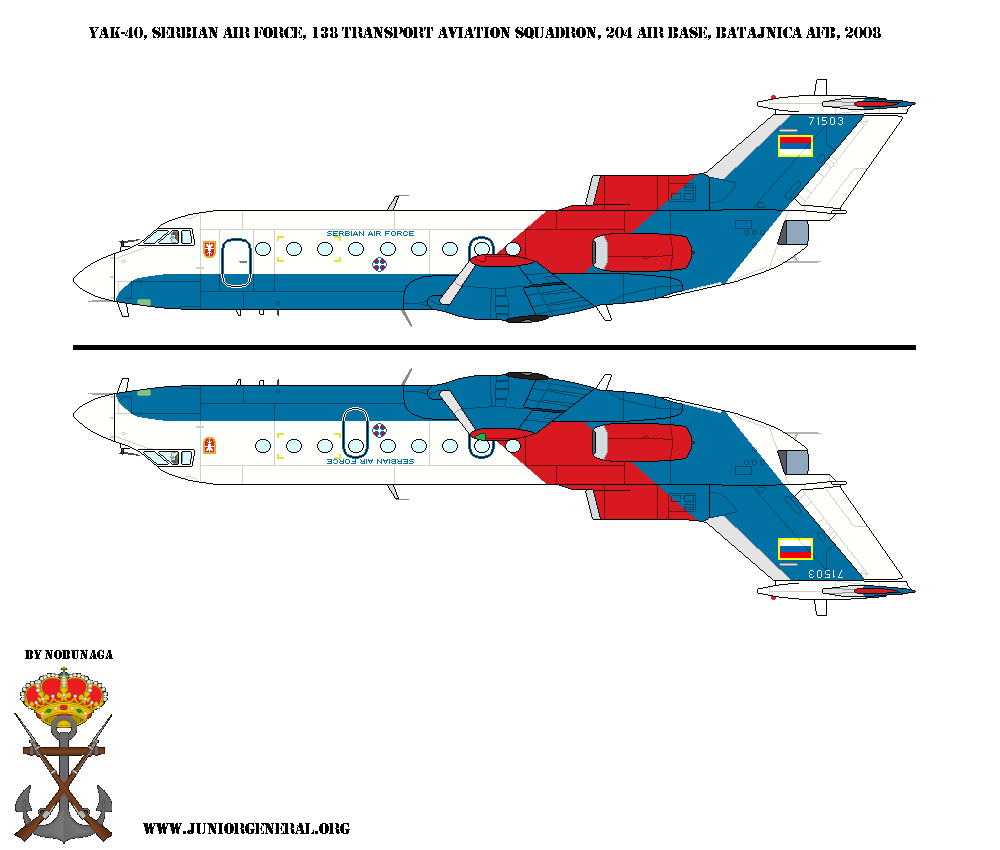 Serbian Yak-40