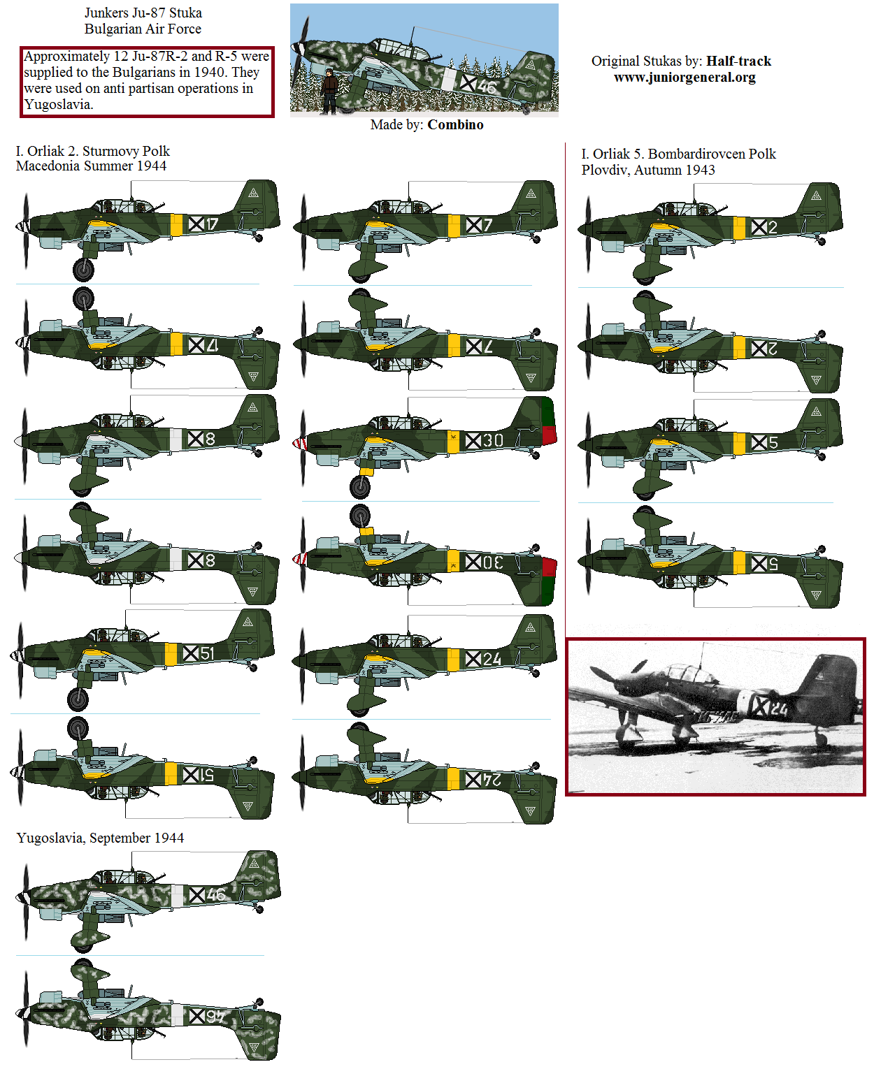 Bulgarian Junkers Ju-87 Stuka