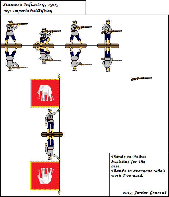 Siamese Infantry
