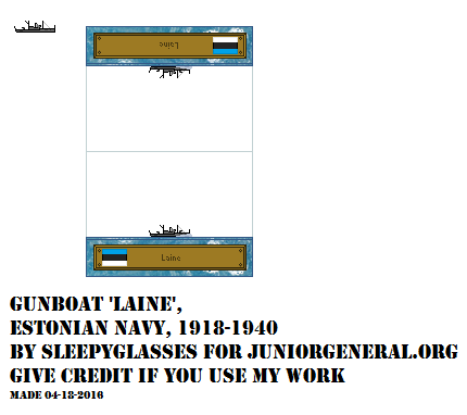 Estonian Gunboat