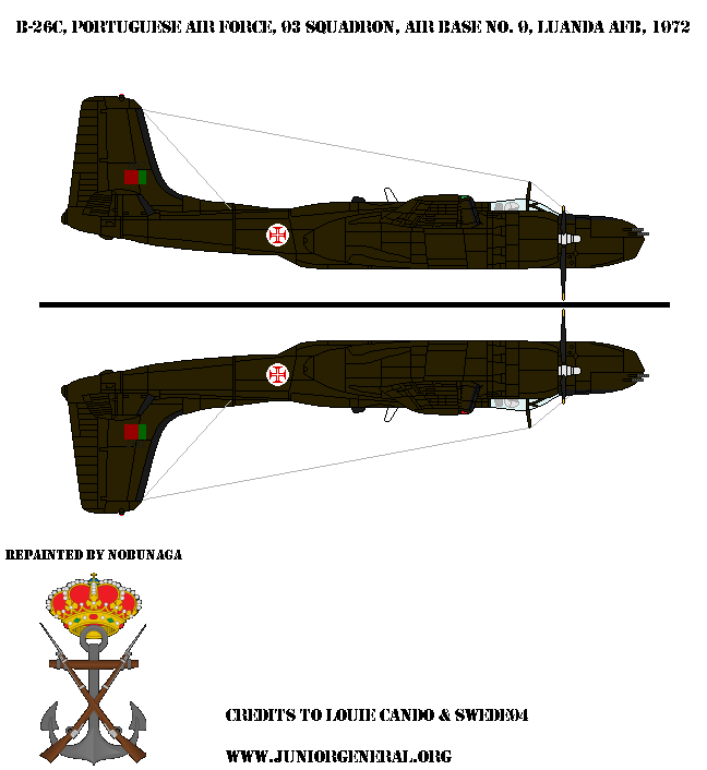 Portuguese B-26C