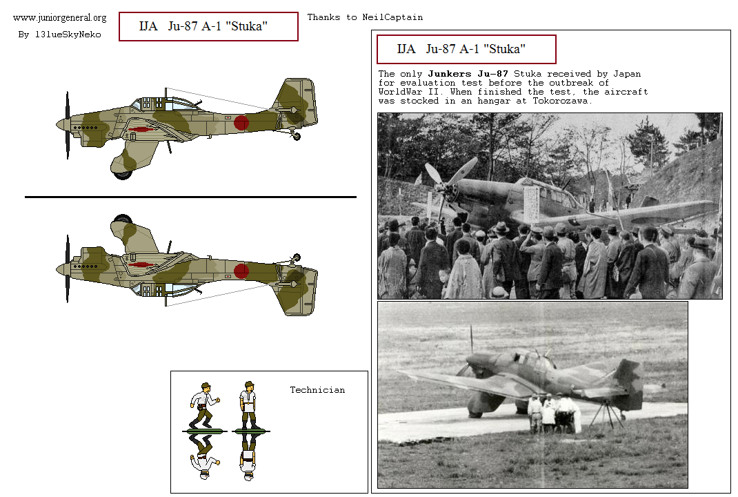 Ju-87 A1 Stuka Dive Bomber