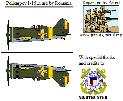 Romanian Polikarpov I-16