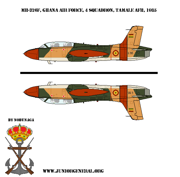 Ghana MB-326F Aircraft