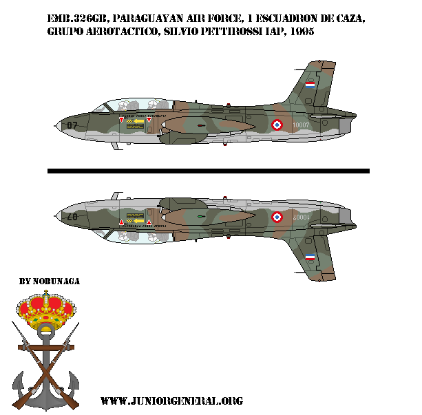 Paraguayan EMB 326GB Aircraft