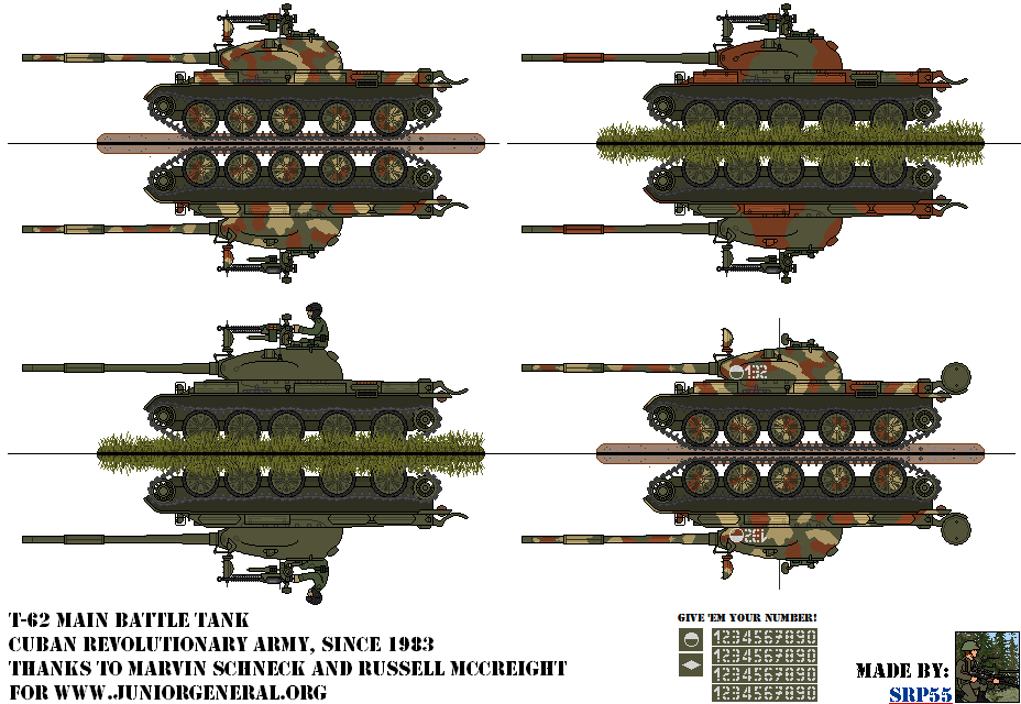 Cuban T-62 Tank