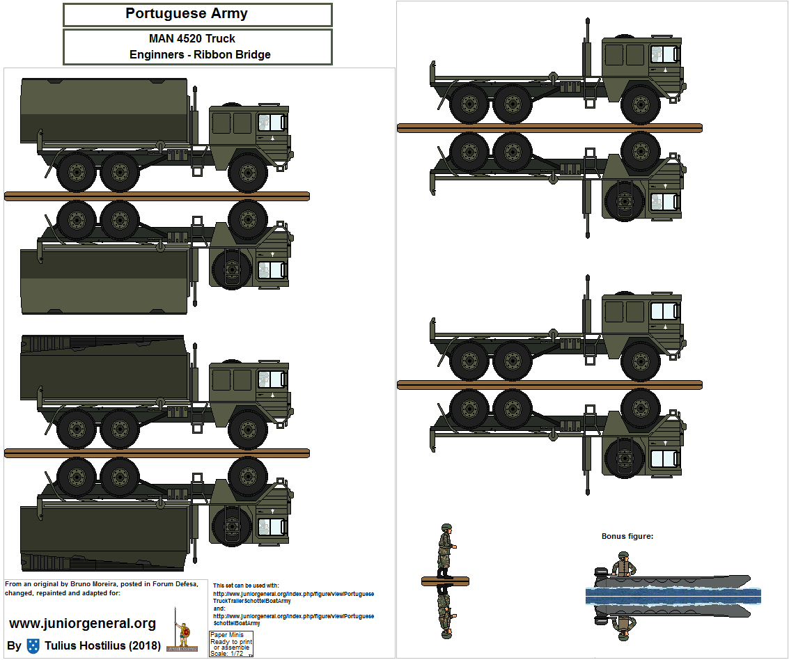 Portuguese Army Truck