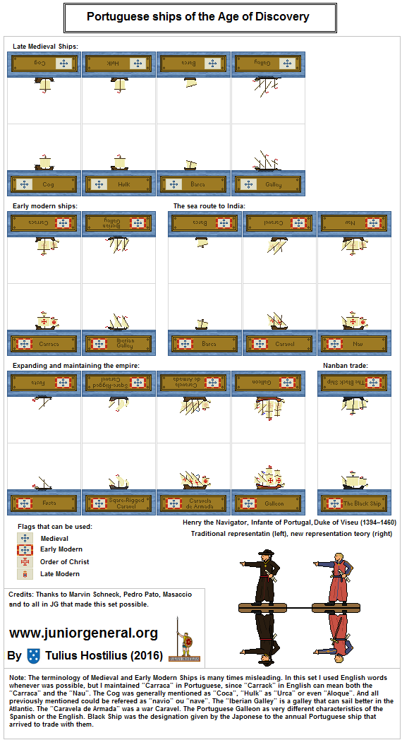 Portuguese Ships (Micro-Scale)