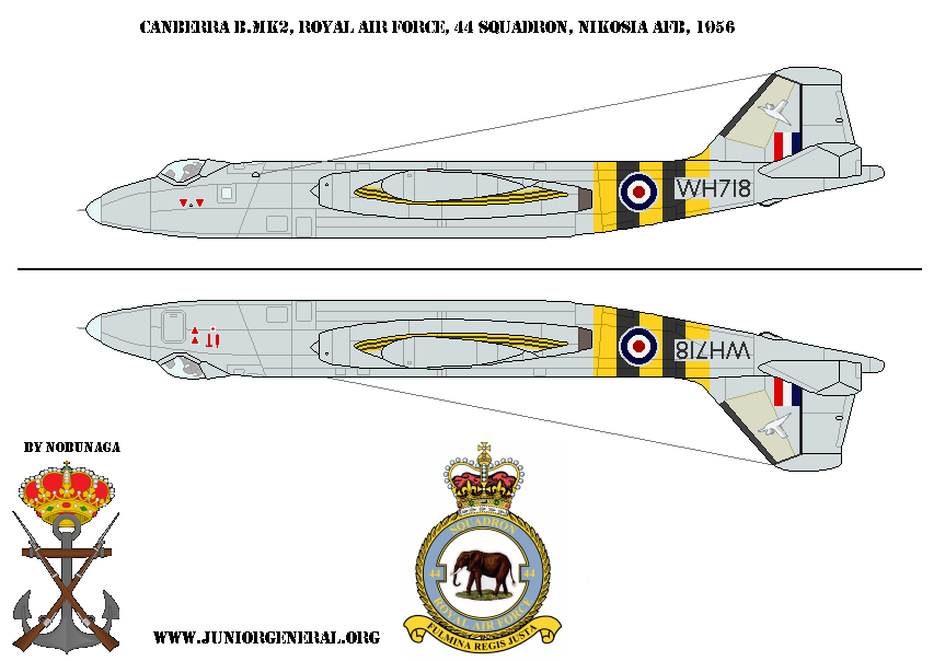 British Canberra B Mk 2 Aircraft