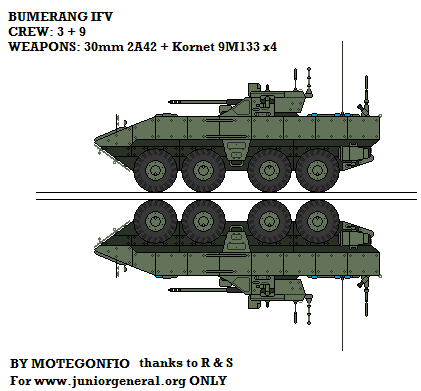 Russian Bumerang IFV