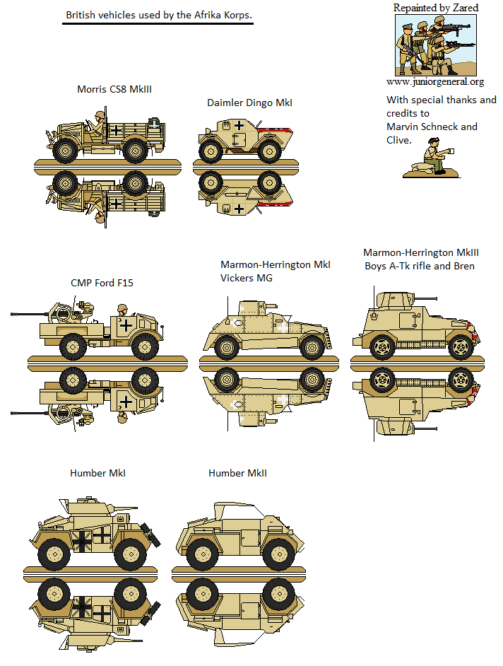 British Vehicles (North Africa)