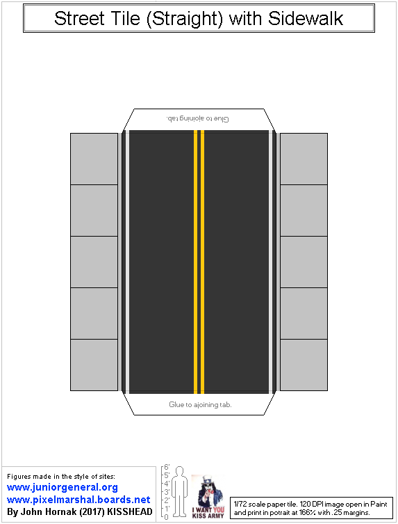 Street Tile Straight