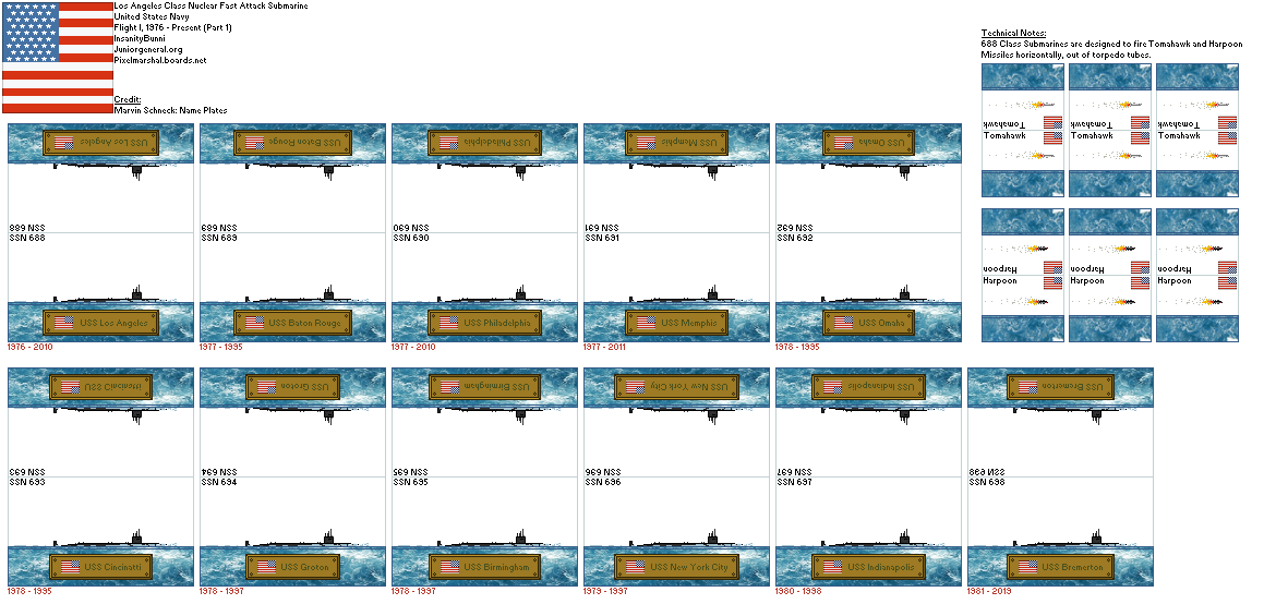 US Los Angeles Class Fast Attack Sub