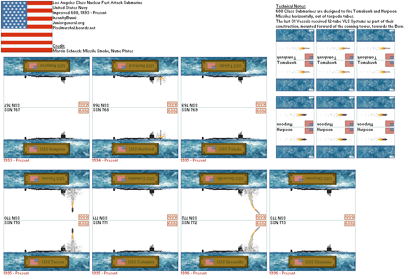 US Los Angeles Class Fast Attack Sub