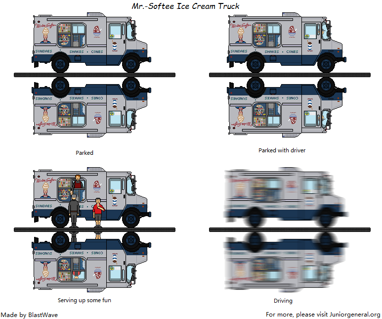 Mr. Softee Ice Cream Truck