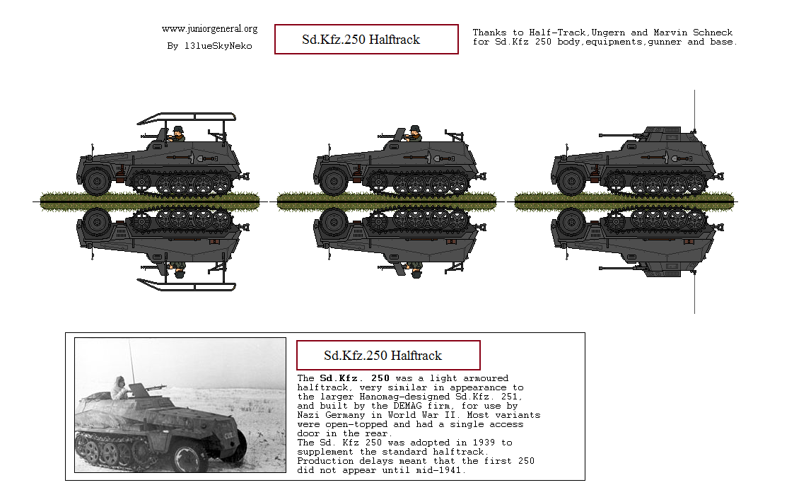 SdKfz 250 Halftrack