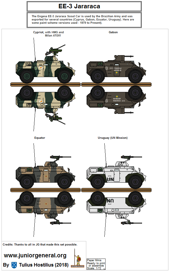 Engesa EE-3 Jararaca Scout Car